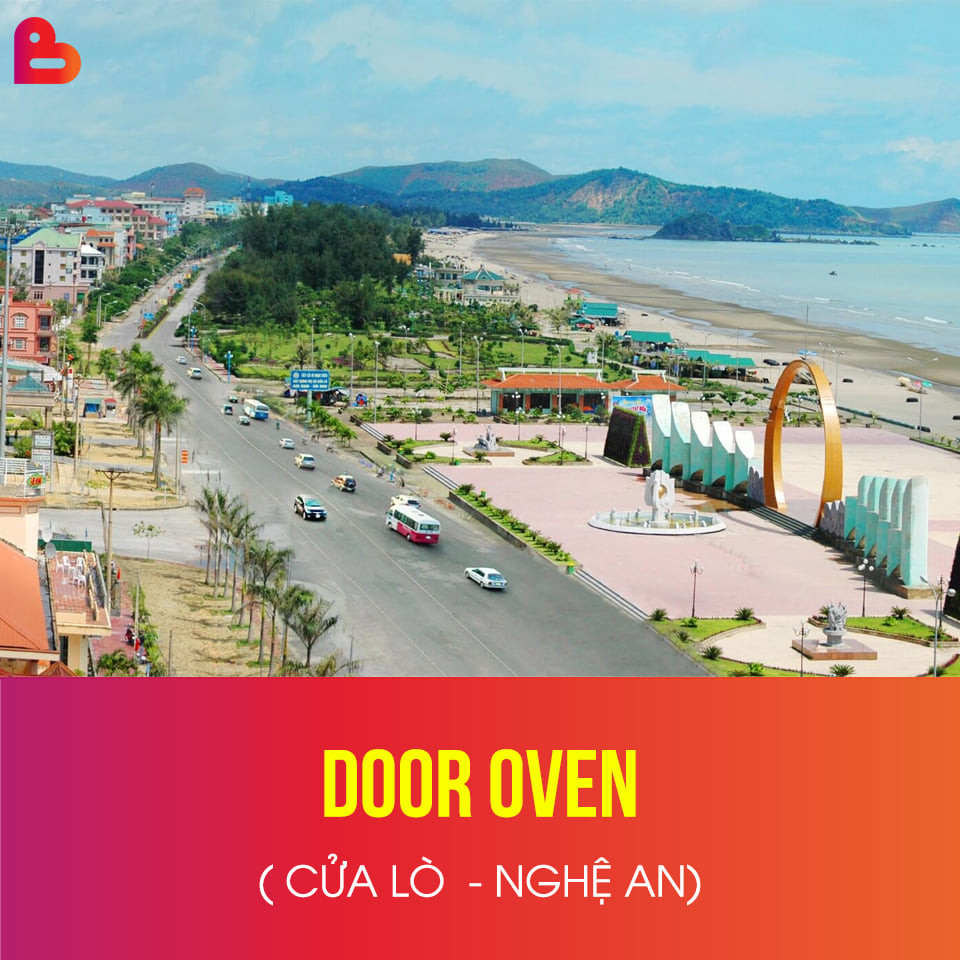 Biển Cửa Lò, Nghệ An được dịch là "Door Oven". Ảnh: Beatvn