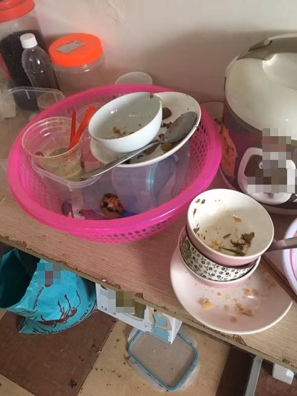 Quá bực bội nên “chủ thớt” quyết tìm người ở ghép khác chứ không thể chịu đựng thêm cảnh như này nữa. Ảnh: Tổng hợp