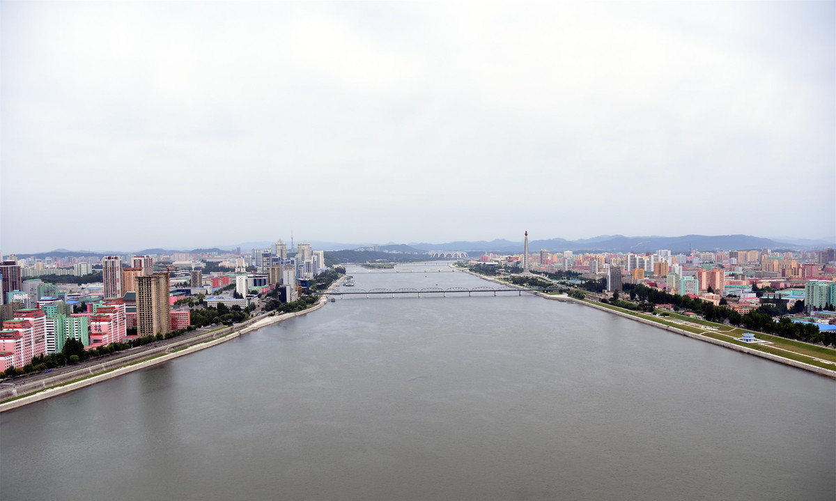 Thủ đô Bình Nhưỡng (Triều Tiên) đẹp ấn tượng từ góc nhìn trên cao Thu do Binh Nhuong (Trieu Tien) dep an tuong tu goc nhin tren cao