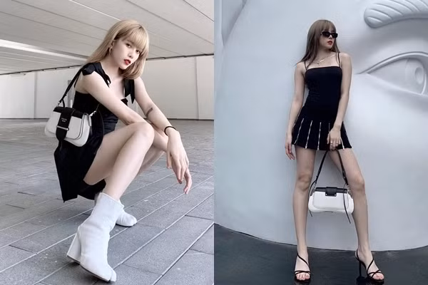 Không chỉ có vòng eo, mà body của cô nàng cũng vô cùng hài hoà, thon gọn cùng với đó là gương mặt xinh xắn và chắc chắn cô gái nào cũng muốn có được.