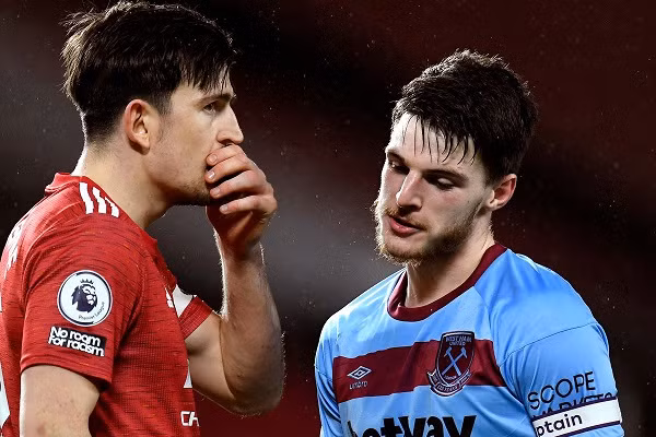 Declan Rice muon ve MU, Liverpool lay Dembele