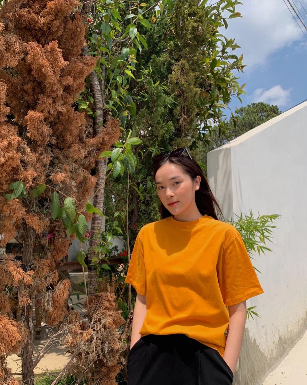 Nhan sắc của Diệu Linh được cho là phép cộng hoàn hảo giữa Châu Bùi và Hạ Vi.