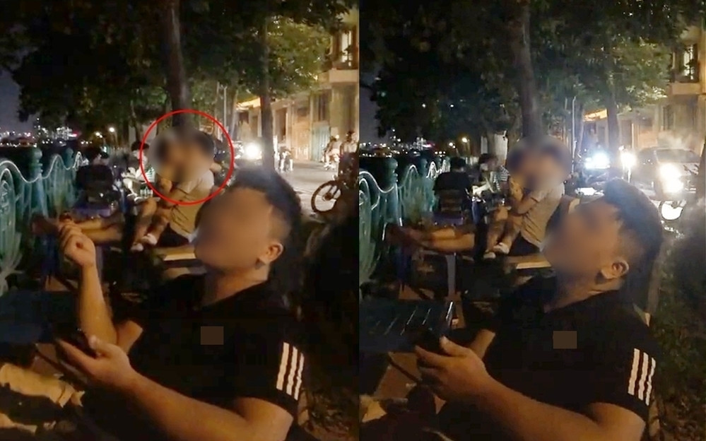 Ngay sau khi hình ảnh phản cảm này xuất hiện trên mạng đã khiến nhiều người tranh cãi về việc thể hiện tình cảm nơi công cộng của một số bạn trẻ hiện nay.