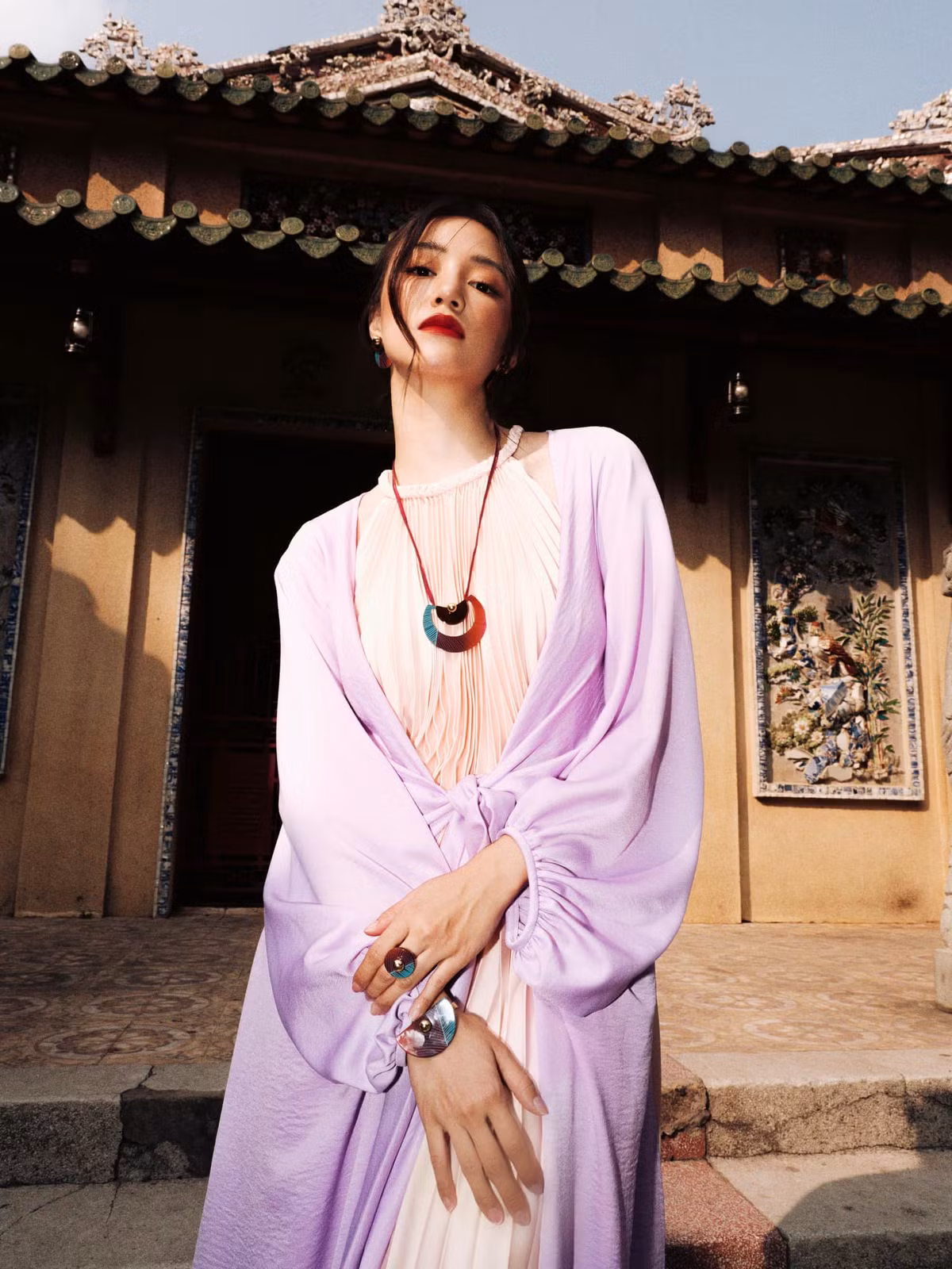 Từ một cô nàng dễ thương với gu ăn mặc đơn giản, giờ đây Salim chuộng những bộ đồ khoe body vô cùng quyến rũ