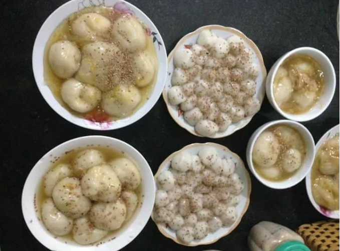 Những chiếc bánh chay to như bánh bao, méo mó nằm trong bát là minh chứng rõ nét nhất cho việc không nên vào bếp thêm một lần nào nữa.