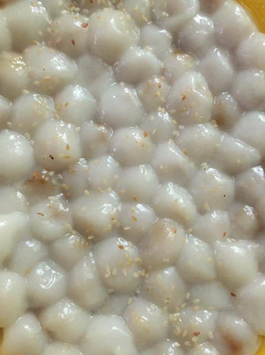 Làm đúng công thức trên mạng mà, sao ra cái đống gì như tranh trừu tượng vậy...