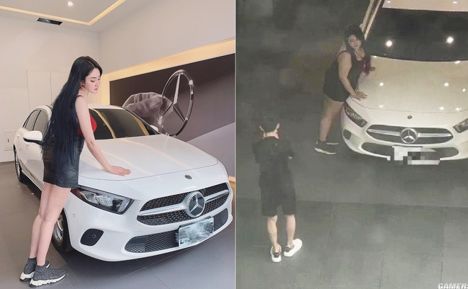 Giữa tháng 4, mạng xã hội dậy sóng trước hình ảnh hậu trường, tiết lộ dáng vẻ thật sự trước khi chỉnh sửa ảnh của hot girl, người mẫu xứ Đài Rosa Yin (Doãn La Sa). Trong ảnh, Yin đang tạo dáng bên chiếc xe hơi. Nữ người mẫu có vóc người khá thô và 3 vòng kém thon gọn.