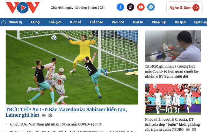 Bao dien tu Dai tieng noi Viet Nam bi tan cong