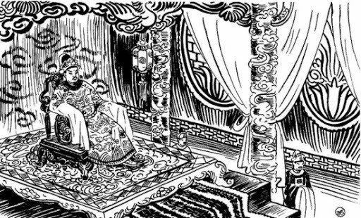 Vế đối của Vua Minh có ý ngạo mạn, nhắc đến việc Mã Viện xưa sang xâm lược nước ta, sau khi đàn áp cuộc khởi nghĩa Hai Bà Trưng đã cho dựng cột đồng khắc 6 chữ “Đồng trụ chiết, Giao Chỉ diệt” (nghĩa là: cột đồng mà gãy thì dân Giao Chỉ diệt vong).