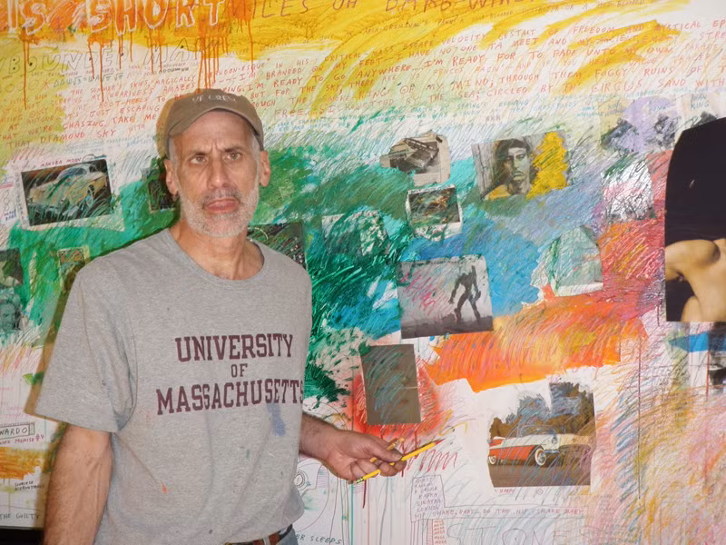 Năm 1988, Jon Sarkin bị một cơn xuất huyết não. Ông đã trở thành họa sĩ sau khi suýt chết với những tác phẩm trị giá hàng trăm nghìn USD dù trước đó Jon làm kinh doanh và chưa từng vẽ bao giờ.