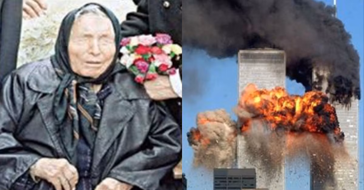 Lời tiên tri về vụ khủng bố 11/9 của người đàn bà mù Vanga. Lời tiên tri có nói về những chú chim sắt sẽ làm sụp đổ người anh em sinh đôi của nước Mỹ. Trong tiếng Anh, Twins có nghĩa là sinh đôi và cũng là tên của tòa tháp đôi bị sụp đổ trong ngày 11/9.