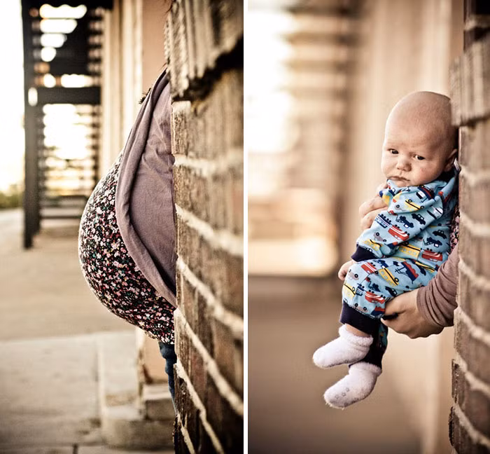 "Bụp, biến hình!" có lẽ là cách mô tả ngắn gọn nhất cho những bức hình như thế này.