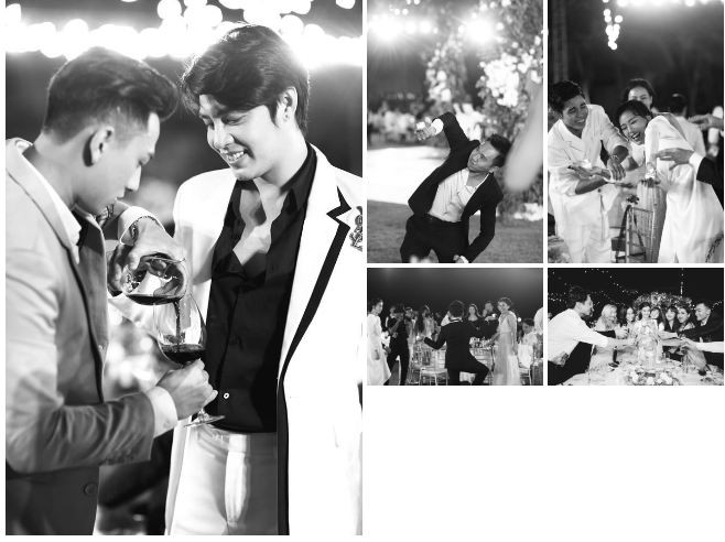 Trong chia sẻ sau đám cưới, Đông Nhi cho biết có một số sự cố khiến cả cô dâu, chú rể bất ngờ như ca sĩ tới trễ, thiếu nhẫn cưới,... trong hôn lễ, nhưng mọi người đều cố gắng xoay sở kịp thời nên hầu như khán giả không nhận ra được những bất ổn này và bản thân cô dâu chú rể đều hài lòng về ngày trọng đại của mình.