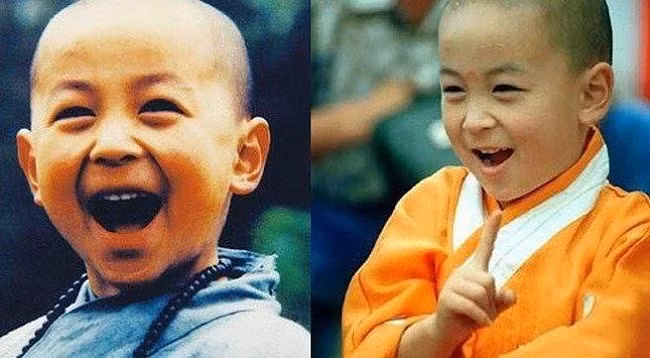 Mới 5 tuổi, Thích Tiểu Long đã lọt vào mắt xanh của công ty điện ảnh Đài Loan và quay bộ phim Tiếu Lâm tiểu tử (tên khác: Toàn phong tiểu tử). Sau đó, cậu liên tục tham gia các bộ phim Tân Ô Long Viện, Rồng Trung Quốc, Mười anh em, Vô địch phản đấu tinh, Thiên ngoại phi thiên, Thời niên thiếu Bao Thanh Thiên 1,2,3...