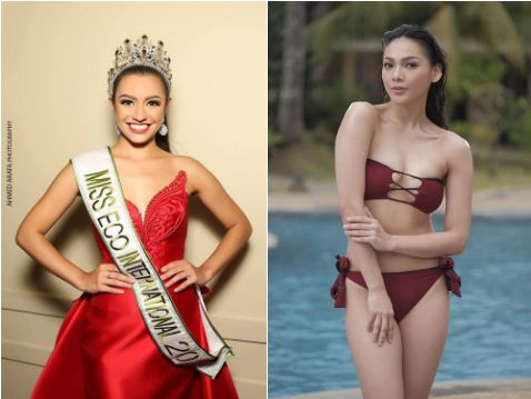 Cynthia Thomalia - Hoa hậu Môi trường Hoàn cầu (bìa trái) - dự kiến xuất hiện bên cạnh các vận động viên Lào. Còn Hoa hậu Du lịch 2017 - Jannie Alipoon - được ban tổ chức xếp đi chung với đoàn Đông Timor.