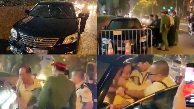 Xe bien xanh VFF gay tai nan: Xac dinh danh tinh tai xe