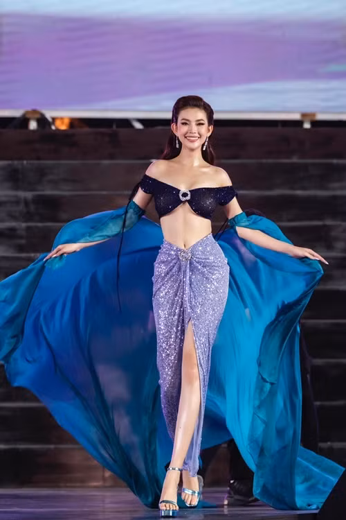 Nhiều khán giả chờ đợi Triều Tiên bứt phá trong chặng cuối của Miss Universe Vietnam 2024.