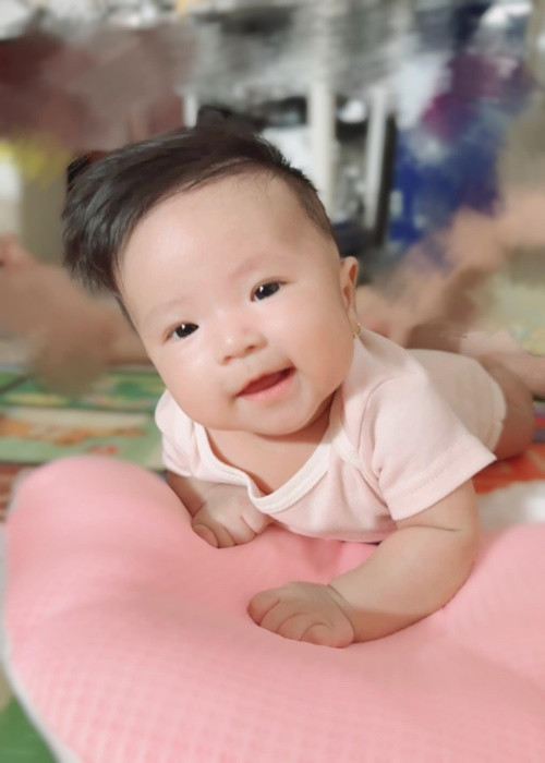 Trước đó, con gái Thanh Trúc bị nhầm là con trai.