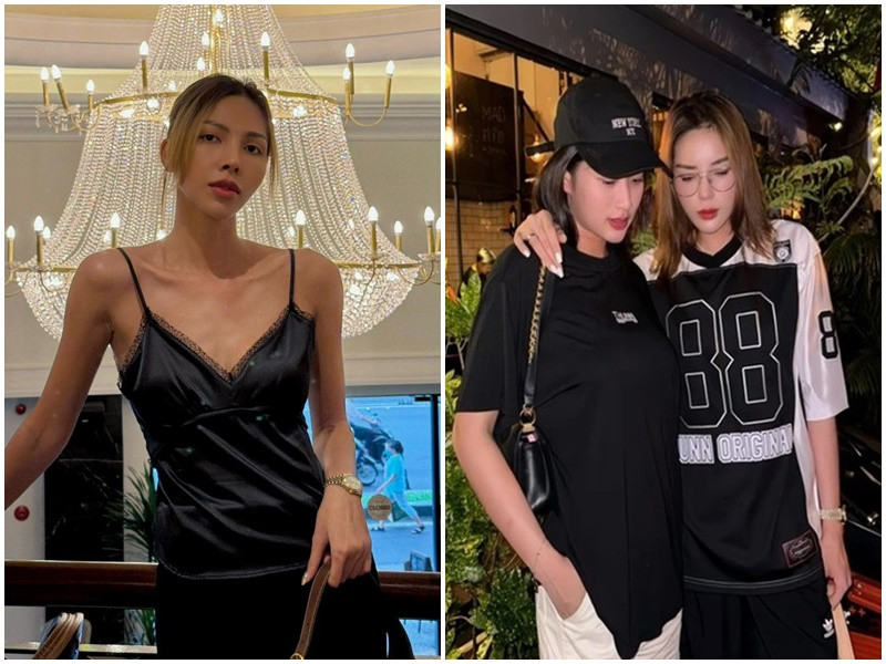  Minh Triệu không còn theo dõi Kỳ Duyên và Thiên Ân trên mạng xã hội. Trước đó, Minh Triệu rất thân thiết với Kỳ Duyên. Ảnh: Znews, FB Minh Triệu.