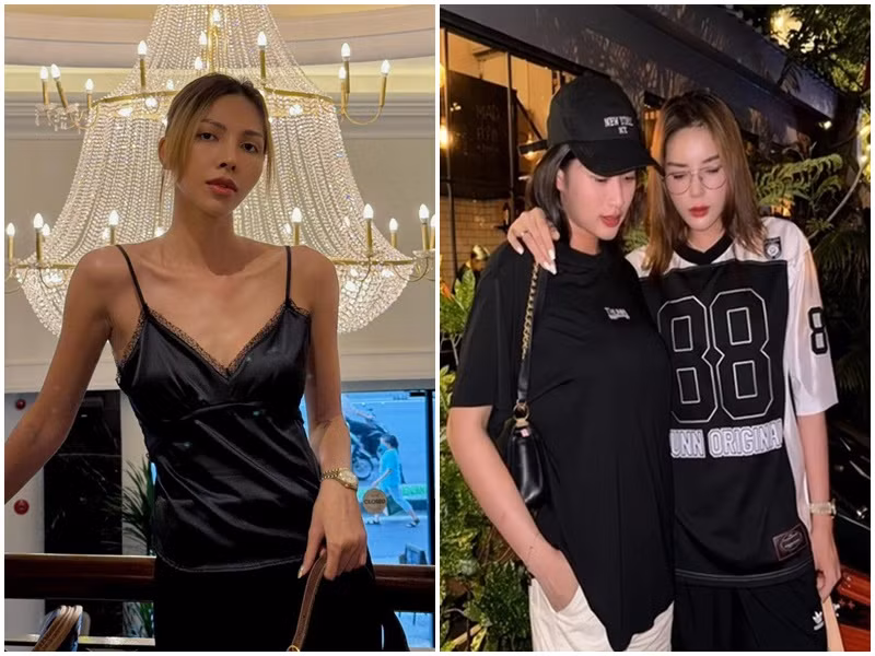  Minh Triệu không còn theo dõi Kỳ Duyên và Thiên Ân trên mạng xã hội. Trước đó, Minh Triệu rất thân thiết với Kỳ Duyên. Ảnh: Znews, FB Minh Triệu.