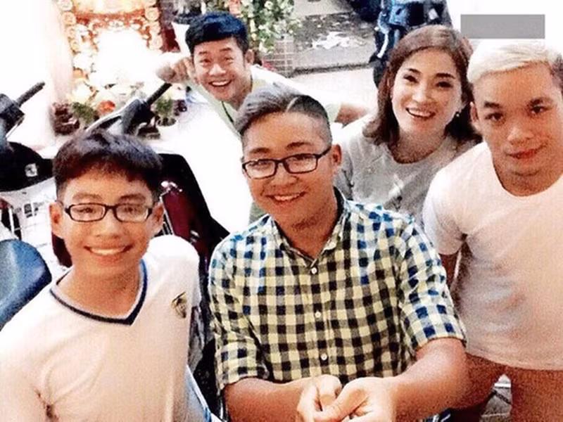 Ngoài Tấn Lợi, Tấn Beo còn có hai người con trai nữa tên Tấn Lộc và Tấn Bình An. Ảnh: FB Tấn Beo.