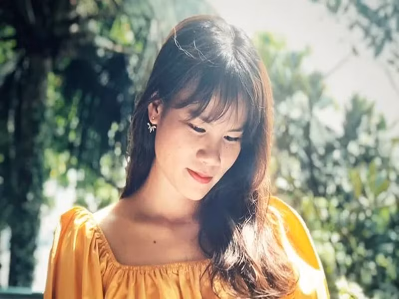 Chia sẻ về phóng sự Đẻ thuê, Nguyễn Ngân cho hay, cô đã phải nhập vai phụ nữ mang thai hộ trong 3 tháng. Ảnh: VTV.