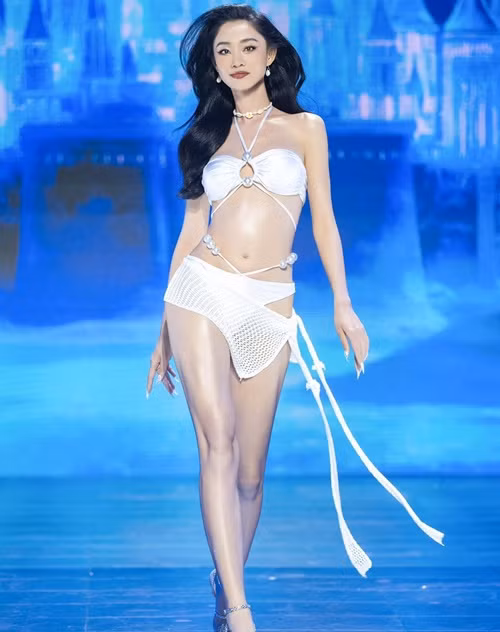 Do sac dan thi sinh cao 1m8 o Miss Universe Vietnam 2024