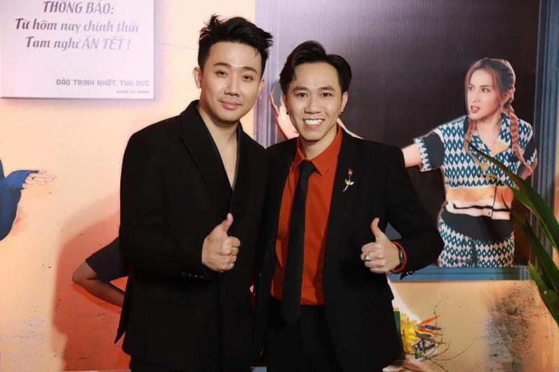 Trấn Thành và Anh Đức vẫn giữ được tình bạn đẹp sau khi có những thành công nhất định trong sự nghiệp. Ảnh: FB Anh Đức.