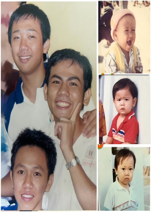 Trấn Thành và Anh Đức còn cùng chơi với Lương Nghiêm Huy từ khi còn nhỏ. Lương Nghiêm Huy là diễn viên từng tham gia Mai, Mẹ ác ma cha thiên sứ. Ảnh: FB Lương Nghiêm Huy.