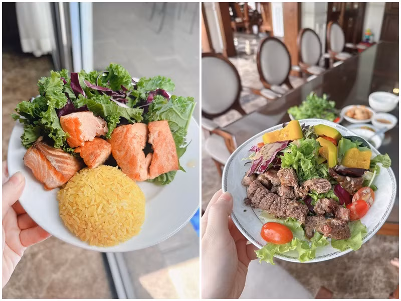 Nữ ca sĩ chú trọng ăn uống điều độ, khoa học để giữ dáng. Ảnh: FB Bảo Thy.