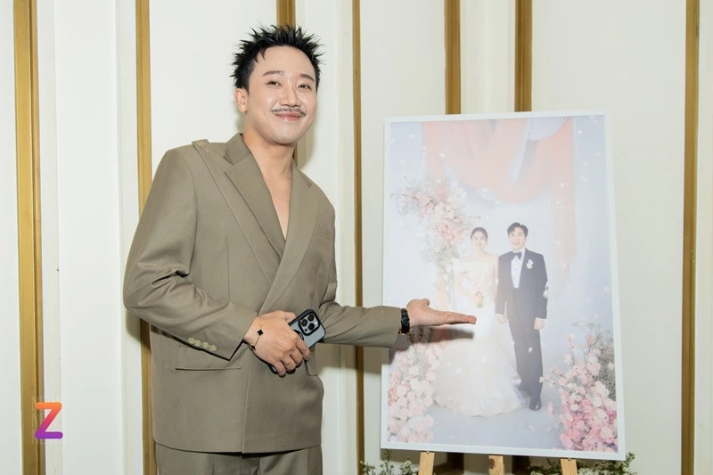 Vì đến chúc mừng hạnh phúc bạn thân, Trấn Thành vắng mặt trong lễ trao giải Cánh diều 2024 tại TP Nha Trang. Ảnh: Znews.