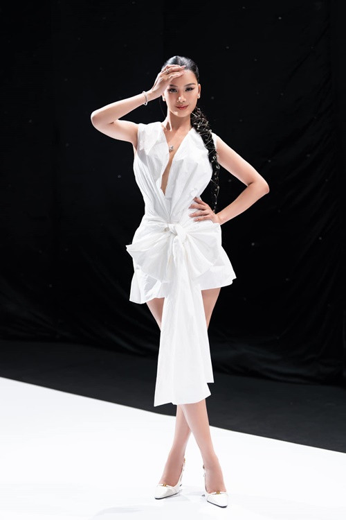 Ngay dưới bài đăng của D.N, Hương Ly phản hồi rằng cô không nhận bất kỳ chiếc túi hiệu nào. Ảnh: FB Hương Ly.