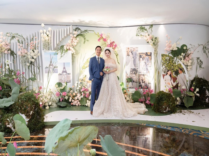 Ảnh đám cưới Hoa hậu Mai Anh và chồng đại gia hơn 16 tuổi Anh dam cuoi Hoa hau Mai Anh va chong dai gia hon 16 tuoi