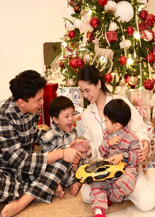 Hai con trai của Kiều Anh có cuộc sống sang chảnh ngay từ khi còn nhỏ. Ảnh: Instagram Kiều Anh.