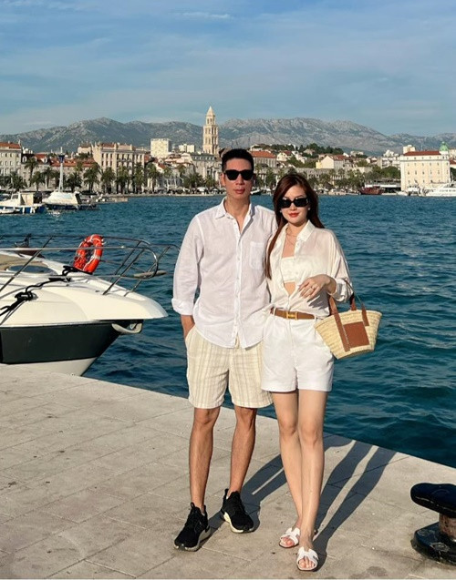 Người đẹp phụ chồng kinh doanh lĩnh vực nhà hàng trong những năm qua. Ảnh: FB Diễm Trang.