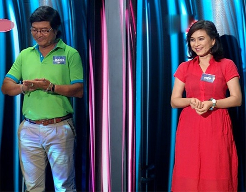 Ngọc Hiệp kết hôn với giảng viên bộ môn hình thể, kịch câm Nguyễn Thành Danh. Ảnh: Giáo Dục Việt Nam.