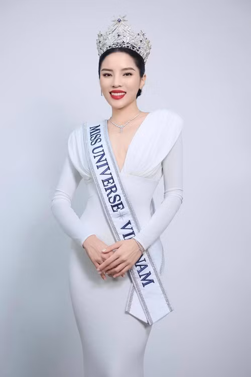 Trước đó, cô là Hoa hậu Việt Nam 2014. Ảnh: FB Miss Universe Vietnam.