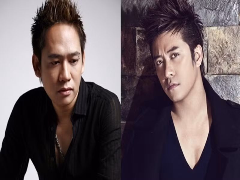 Duy Mạnh cho biết, anh viết ca khúc Đừng giận nhau nữa nhé tặng Tuấn Hưng sau khi đàn em gọi điện hoà giải. Ảnh: Giao Thông.