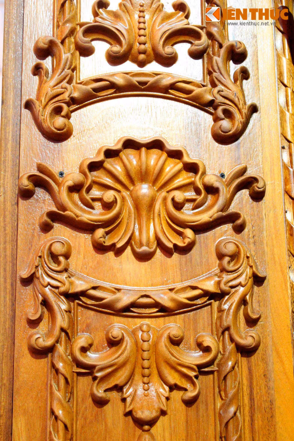 Chi tiết vẽ trên cửa cũng ảnh hưởng rất lớn đến thẩm mỹ của ngôi nhà...