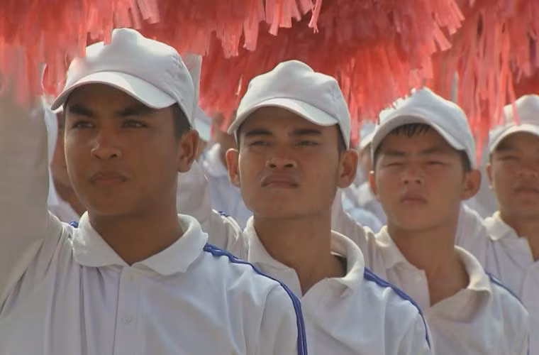 Các chiến sĩ còn rất trẻ.