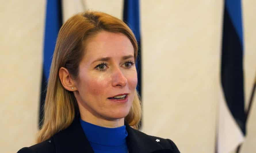 Năm 2010, Kaja Kallas quyết định gia nhập Đảng Cải cách Estonia. Bà tranh cử vào Quốc hội Estonia năm 2011. Bà là thành viên của Quốc hội Estonia từ năm 2011 đến 2014, và là Chủ tịch Ủy ban các vấn đề kinh tế từ năm 2011 đến năm 2014. Ảnh: The Guardian.