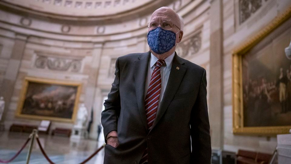 Patrick Leahy lần đầu tiên được bầu vào Thượng viện Mỹ vào tháng 11/1974. Ảnh: YS.