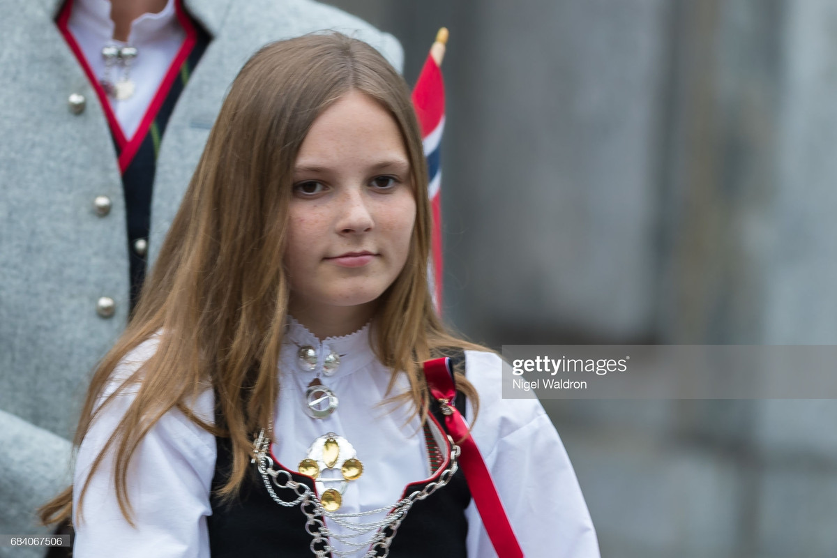 Hồi tháng 8/2020, Công chúa Alexandra bắt đầu nhập học trường Elvebakken, Na Uy. Ảnh: Getty. 