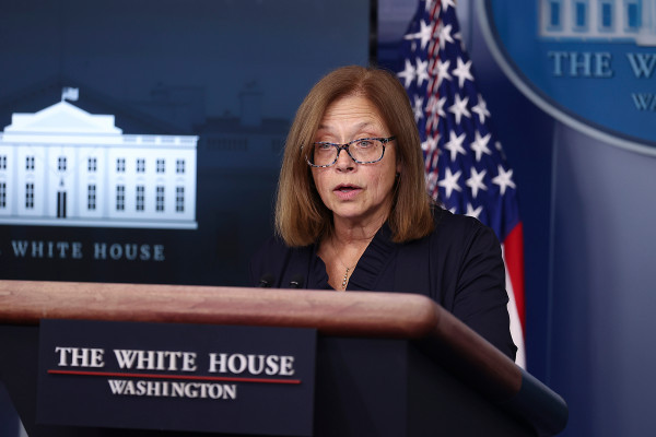 Ngoài ra, Elinore McCance-Katz, Trợ lý Bộ trưởng Y tế và Dịch vụ Nhân sinh, cũng gửi thư xin từ chức sau vụ bạo loạn xảy ra tại trụ sở Quốc hội Mỹ hôm 6/1. Ảnh: Getty.