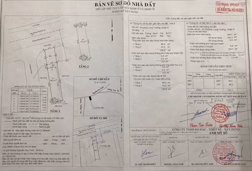 UBND phuong “bo tay” vi cong trinh xay dung co phep…lan dat?