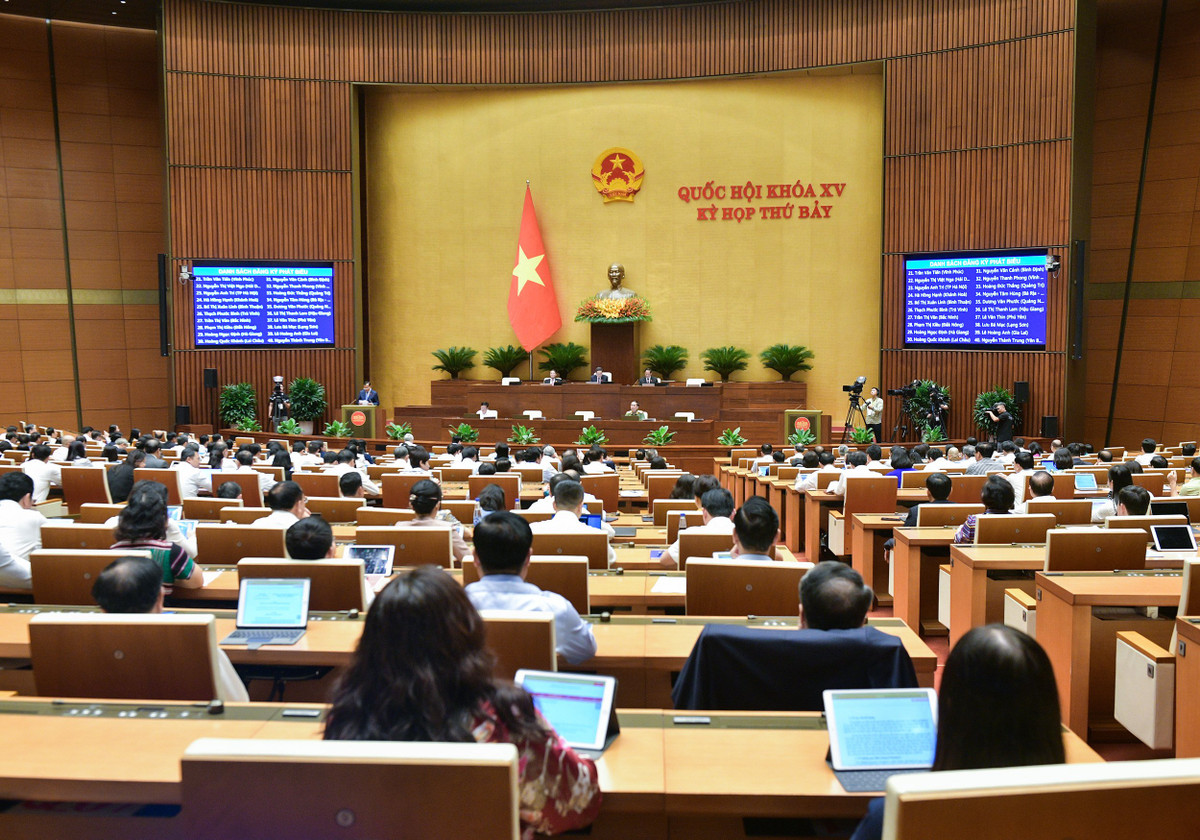 Quoc hoi thao luan ve ke hoach phat trien KT-XH va ngan sach nha nuoc