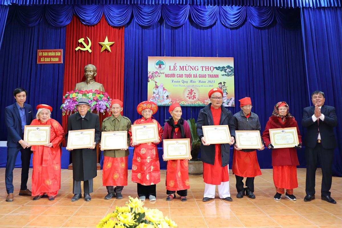 Mừng thọ đầu năm – nét đẹp ở làng quê Bắc Bộ Mung tho dau nam – net dep o lang que Bac Bo