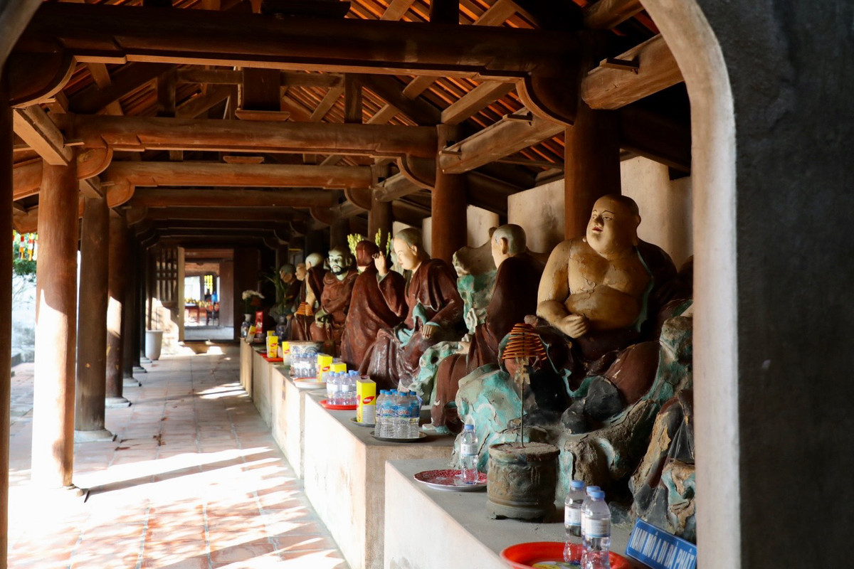 Đây là các đệ tử đắc đạo của Phật đã tu đến cảnh giới La Hán.