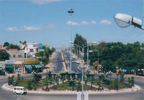 TX Lagi, nơi xảy ra vụ việc Công an mời nghi can nhưng người dân nhầm tưởng là 1 vụ cướp, bắt cóc.