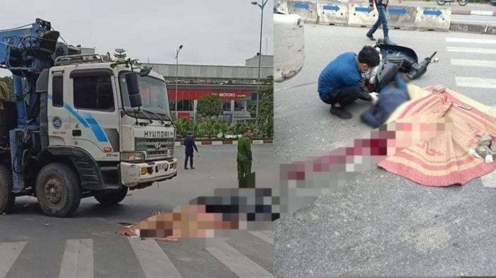  Va chạm với xe tải cẩu, người đàn ông văng xuống đường tử vong: Khoảng 11h ngày 16/12 trên Quốc lộ 5 thuộc quận Long Biên, Hà Nội, người đàn ông điều khiển đã xảy ra va chạm với chiếc xe tải cẩu đi cùng chiều. Cú va chạm mạnh khiến người đàn ông đi xe máy ngã văng xuống đường, tử vong tại chỗ.